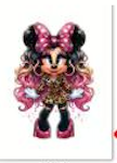 60x80 Plush Blanket -Minnie Hair (OPEN PACKAGE)