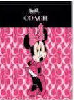 60x80 Plush Blanket -Minnie Coach