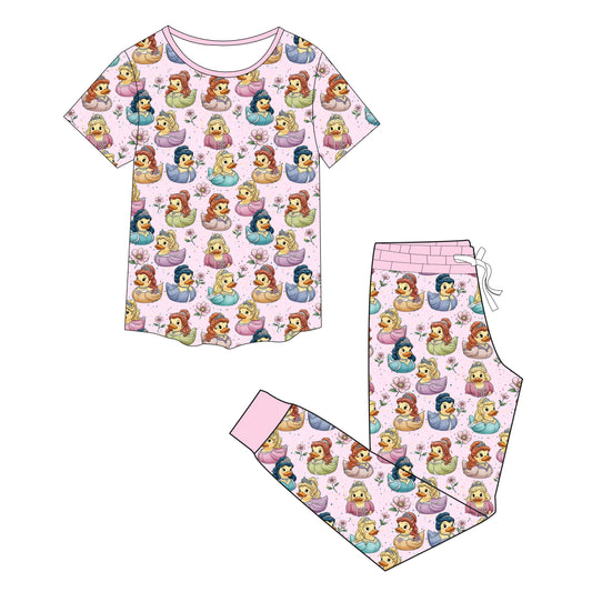 Princess Rubber Duckies Women's Pajama Set