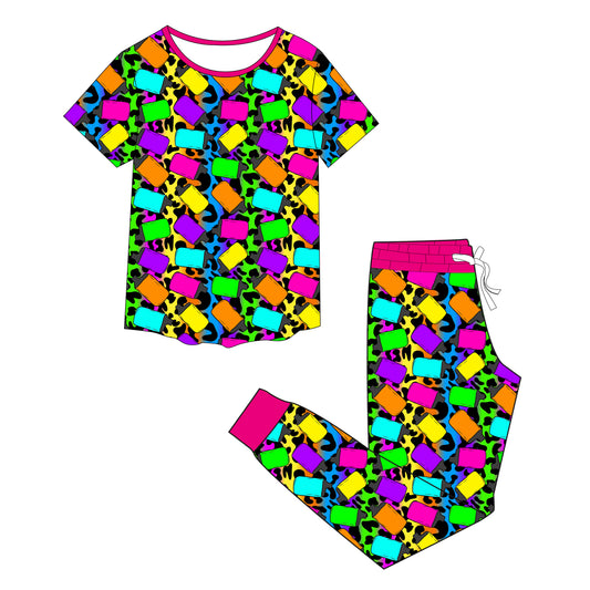 Leopard Vapes Women's Pajama Set