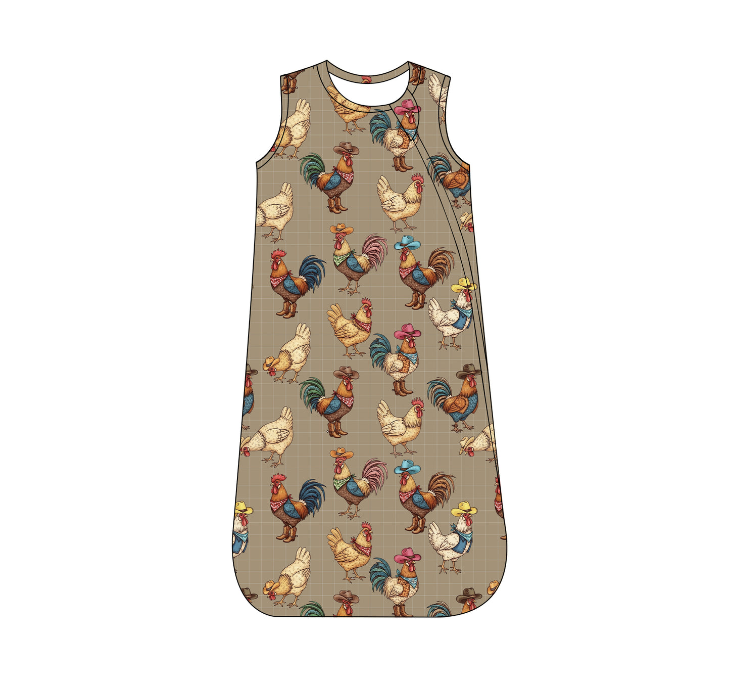 Country Chicken Bamboo Sleep Sack