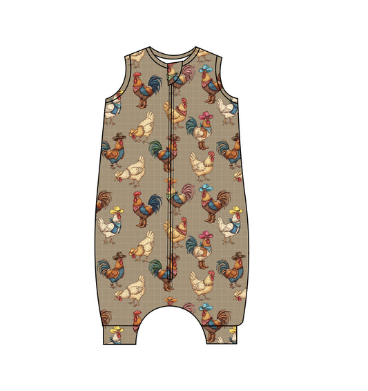 IRREGULAR - Country Chicken Bamboo Sleep Sack Walker