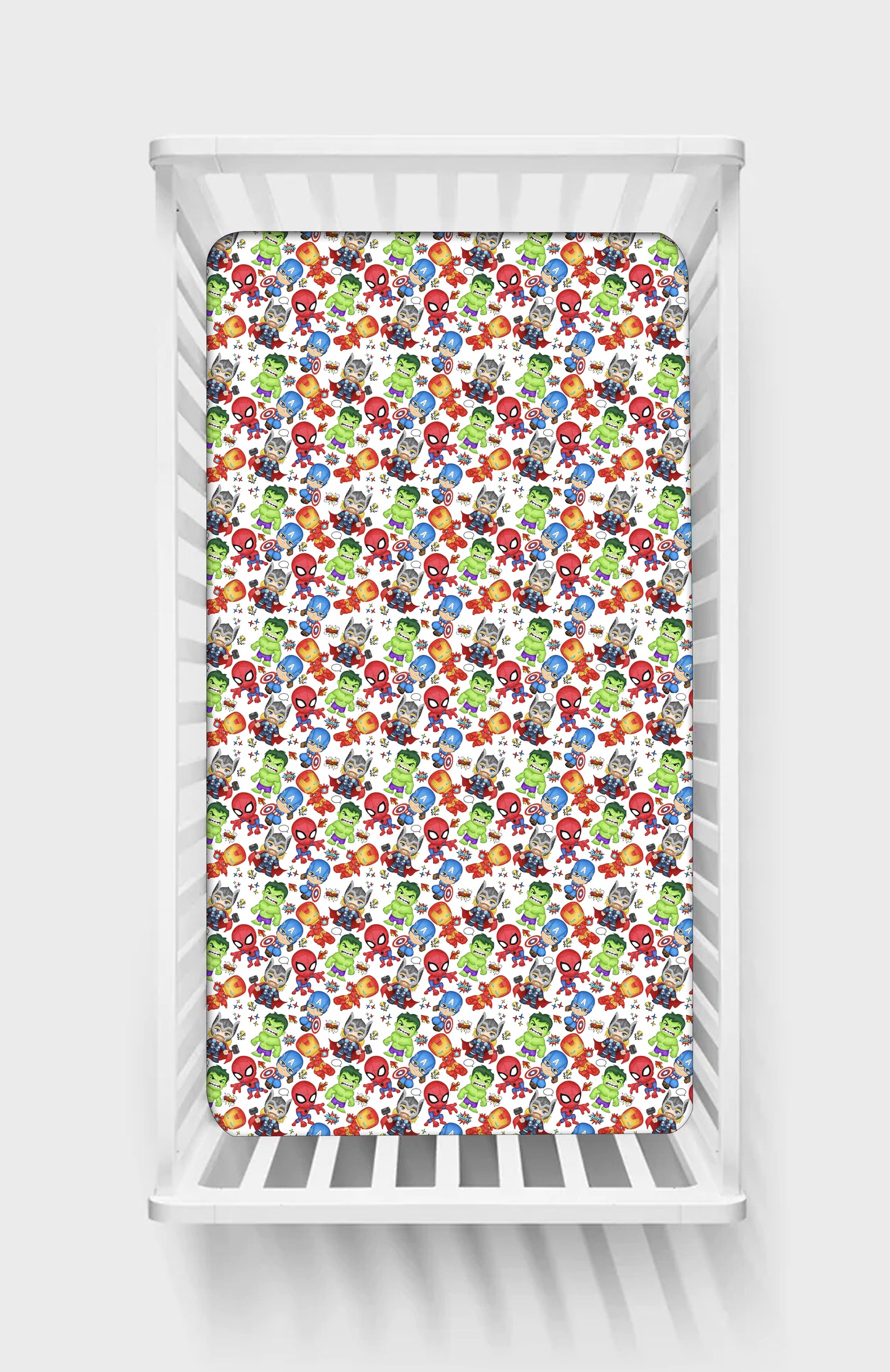 Crib Sheets - Heroes