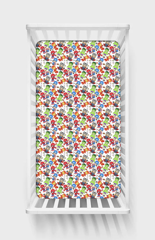 Crib Sheets - Heroes