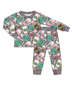 Auntiebucks Long-sleeve Pajama Set