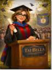 60x80 Plush Blanket -Auntie Graduation (OPEN PACKAGE)